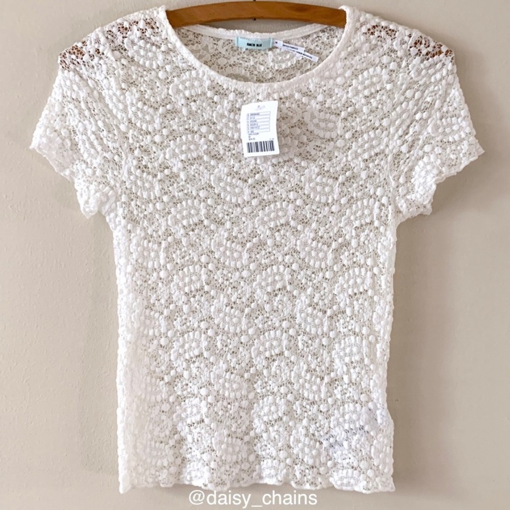 Kimchi Blue Lace Baby Tee